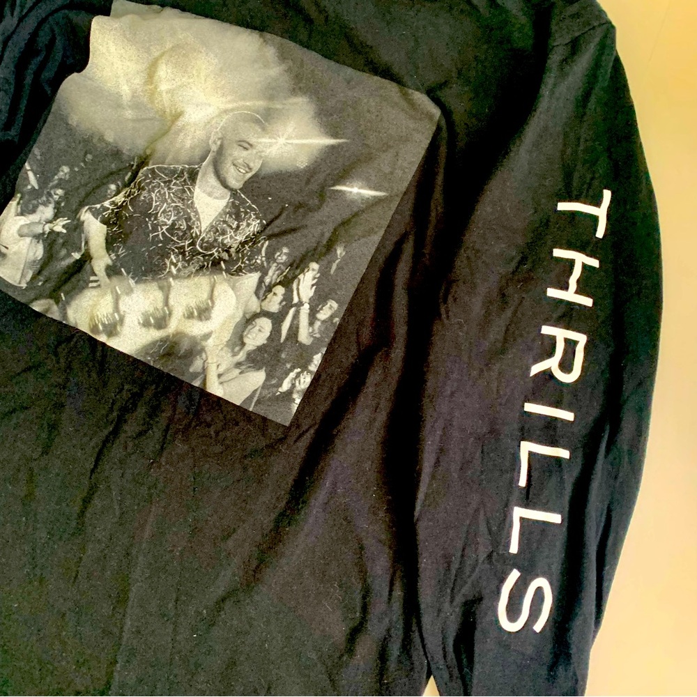Sam Smith Long Sleeve “The Thrill Of It All” Concert TShirt Size Large